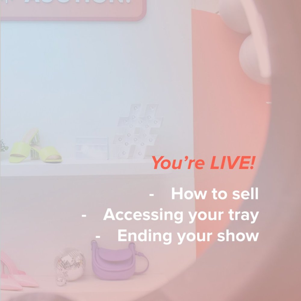 What to do while you're LIVE!